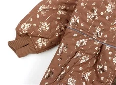 Mikk-line russet termojakke blomster